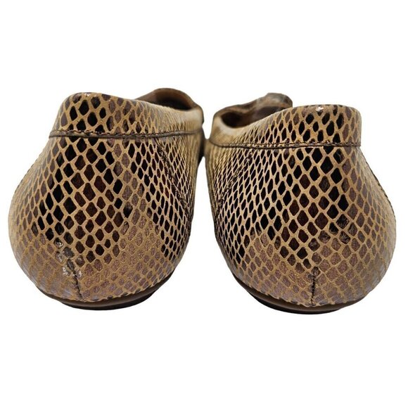 Vionic Larrun Penny Loafers Shoes Gold Women's Size 9.5 Metallic Business Career - Picture 5 of 10